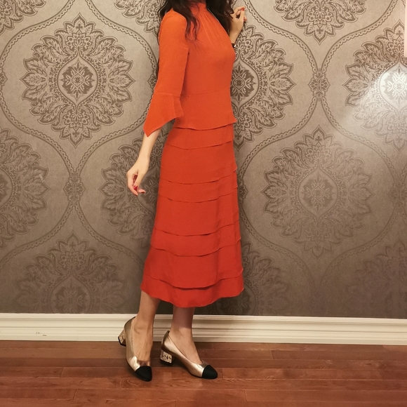 BNWT Iris and Ink 100% silk dress - Picture 3 of 11